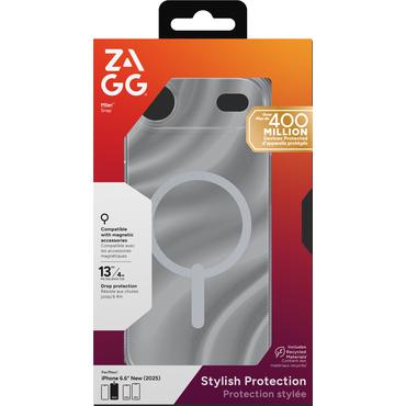 ZAGG Milan Snap mobiltelefon etui 16,5 cm (6.5") Cover S&oslash;lv