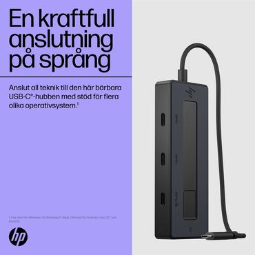 HP - portreplikator - USB-C - DisplayPort