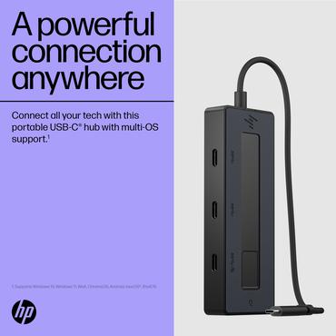 HP - portreplikator - USB-C - DisplayPort