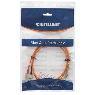 Intellinet 2m LC/SC InfiniBand og fiberoptisk kabel Orange