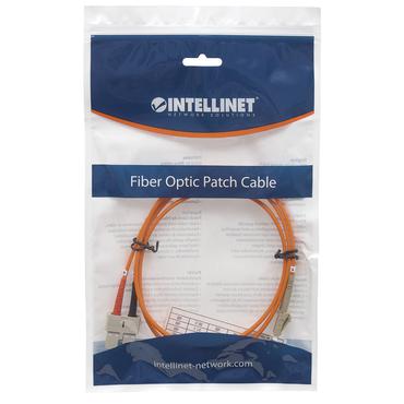 Intellinet 2m LC/SC InfiniBand og fiberoptisk kabel Orange