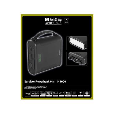 Survivor Powerbank 9in1 144000