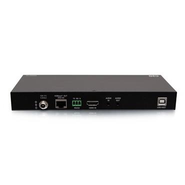 C2G HDMI HDBaseT + 3.5mm, USB-B to A, and RS232 over Cat Extender Box Transmitter to Box Receiver - 4K 60Hz - video/ljud/USB/seriell f&ouml;rl&auml;ngningskabel - HDMI, HDBaseT 2.0