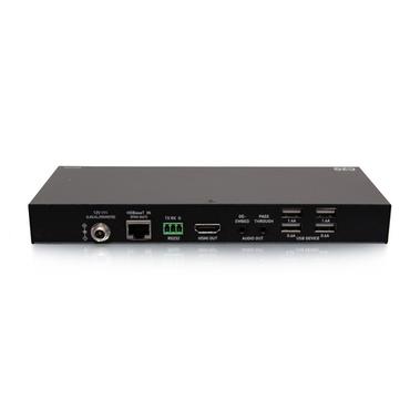 C2G HDMI HDBaseT + 3.5mm, USB-B to A, and RS232 over Cat Extender Box Transmitter to Box Receiver - 4K 60Hz - video/ljud/USB/seriell f&ouml;rl&auml;ngningskabel - HDMI, HDBaseT 2.0