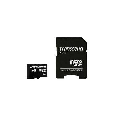 Transcend - flash-minneskort - 2 GB - microSD