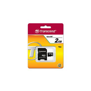 Transcend - flash-minneskort - 2 GB - microSD
