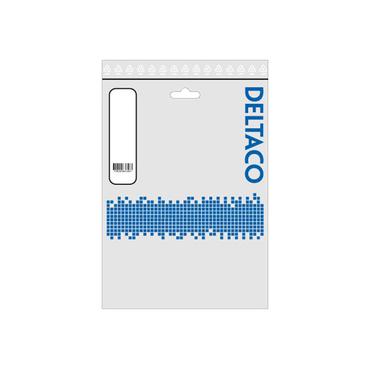 DELTACO HDMI kabel flat 5 m Sort
