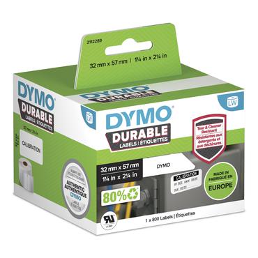 DYMO Durable Hvid Selvklæbende printeretiket