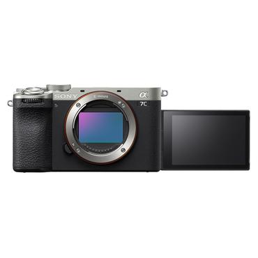Sony &alpha; 7C II MILC krop 33 MP Exmor R CMOS 7008 x 4672 pixel Sort, S&oslash;lv