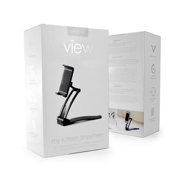 desire2 Portable Tablet Mount beslag - justerbar arm - for tablet - sort