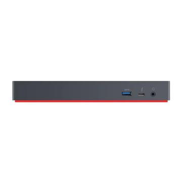 upcycle it Lenovo ThinkPad Thunderbolt 3 Dock (Refurbished) Ledningsført Sort