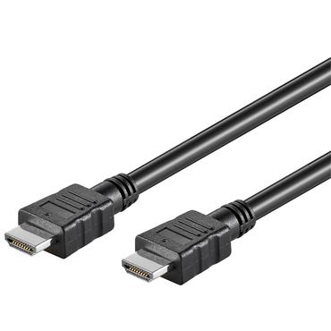 Goobay 58443 HDMI-kabel 5 m HDMI Type A (Standard) 3 x HDMI Type A (Standard) Sort