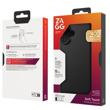ZAGG Manhattan Snap mobiltelefon etui 16 cm (6.3") Cover Sort