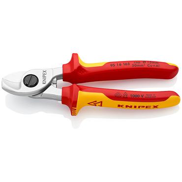 Knipex 95 16 165 Kabelsk&aelig;rer H&aring;ndkabelsk&aelig;rer