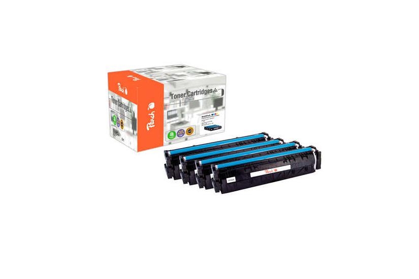 Peach PT1026 tonerpatron 4 stk Kompatibel Sort, Blå, Magenta, Gul