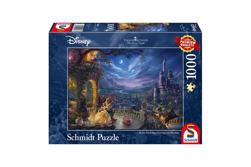 Schmidt Spiele 4001504594848 Puslespil 1000 stk Tegnefilm