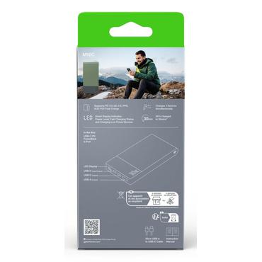 GP Powerbank M2+ USB-C PD 10000 mAh - Green