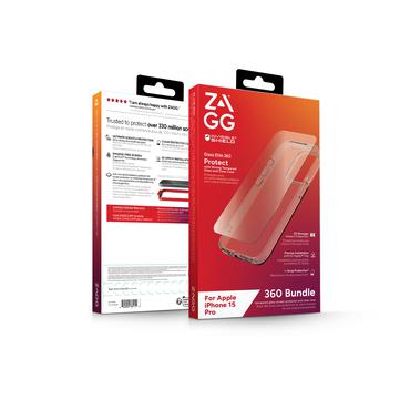Zagg InvisibleShield Glass Elite 360 - skyddsfodral f&ouml;r mobiltelefon