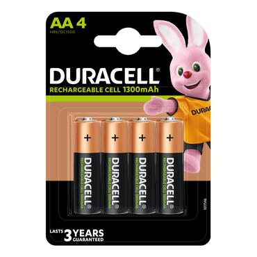Duracell Recharge Plus batteri - 4 x AA type - NiMH