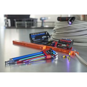 Wiha 43849 unbrako n&oslash;gle L-formet unbrakon&oslash;gles&aelig;t Metric 9 stk