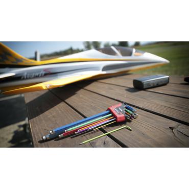 Wiha 43849 unbrako n&oslash;gle L-formet unbrakon&oslash;gles&aelig;t Metric 9 stk