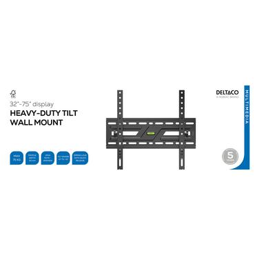 Wall mount Heavy-duty, tilt, 32-75", 75 kg