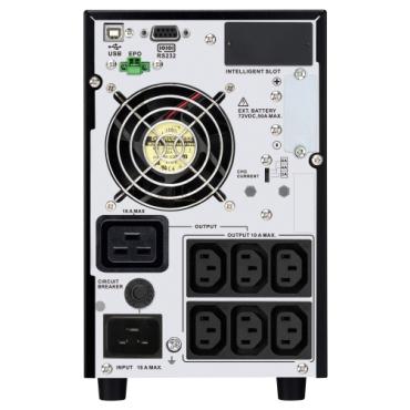 APC Easy UPS On-Line - UPS - turret, f&ouml;rl&auml;ngd driftstid - 2700 Watt - 3000 VA - Bly-syra