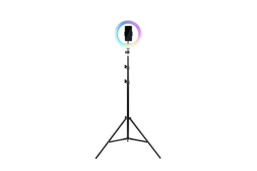 Havit ST7026 - tripod with RGB light ring  black