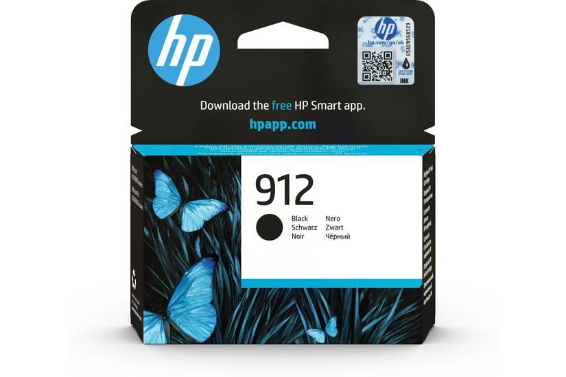 HP 912 Original Ink-blækpatron, sort