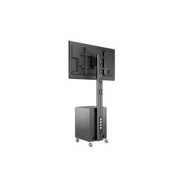 Multibrackets M Public Display Stand 180 Single MediaBox4 st&auml;ll - f&ouml;r platt panel - svart