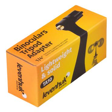 Levenhuk TA10 Binoculars Tripod Adapter Stativhovedplade Sort Plast