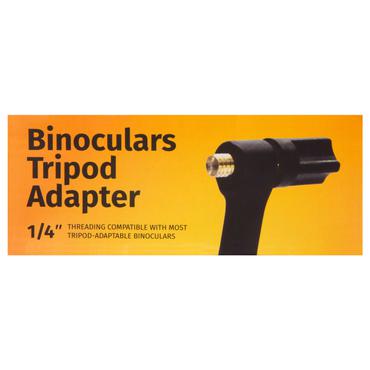 Levenhuk TA10 Binoculars Tripod Adapter Stativhovedplade Sort Plast