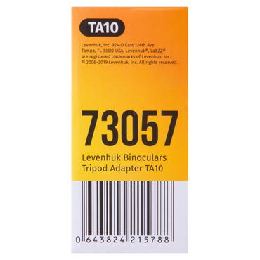 Levenhuk TA10 Binoculars Tripod Adapter Stativhovedplade Sort Plast