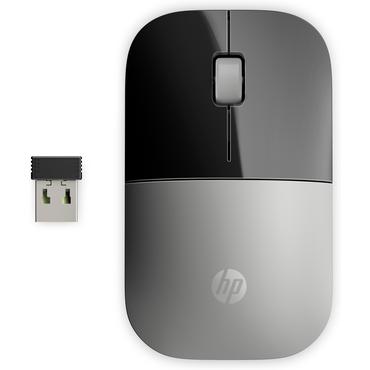 HP Trådløs Z3700-mus, sølvfarvet