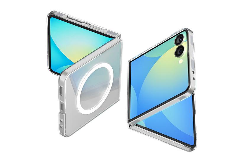 Spigen Air Skin (MagFit) mobiltelefon etui 17,5 cm (6.9") Cover Transparent, Hvid