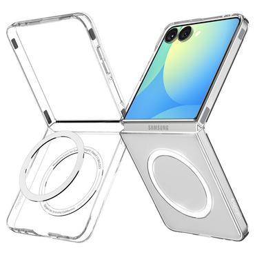 Spigen Air Skin (MagFit) mobiltelefon etui 17,5 cm (6.9") Cover Transparent, Hvid