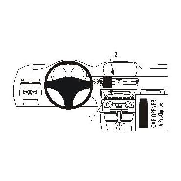 Brodit ProClip Center mount - montering för mobiltelefon