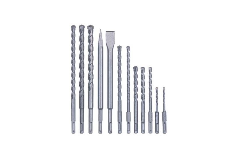 Einhell SDS Plus chisel drill set, 12 pieces (case)