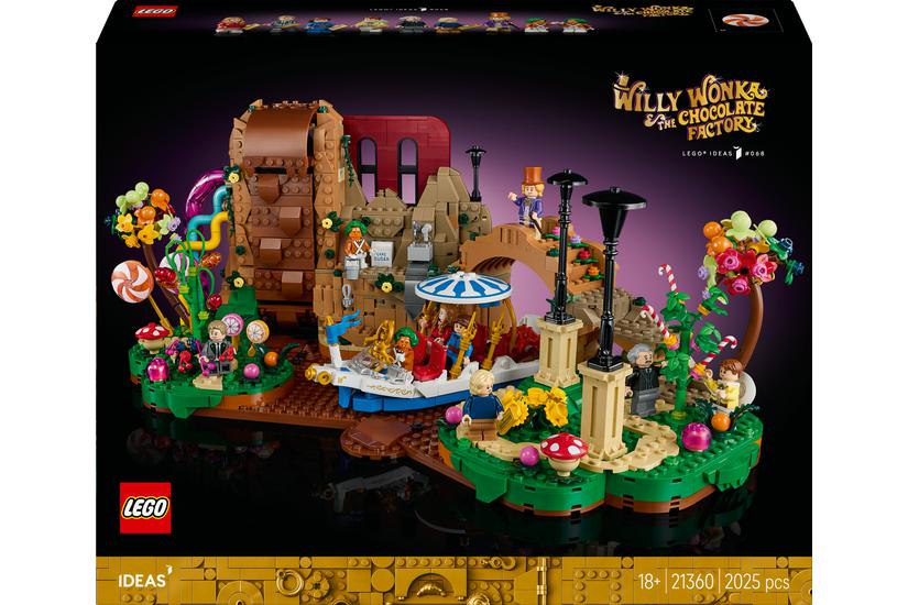 LEGO Ideas Willy Wonka og chokoladefabrikken