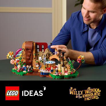 LEGO Ideas Willy Wonka og chokoladefabrikken