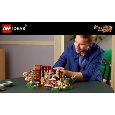 LEGO Ideas Willy Wonka og chokoladefabrikken
