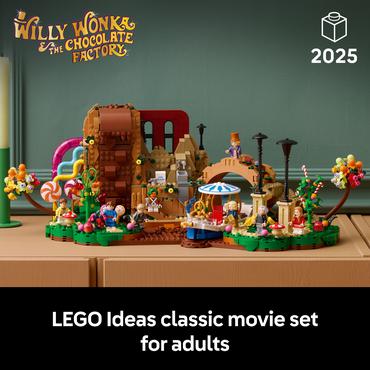 LEGO Ideas Willy Wonka og chokoladefabrikken
