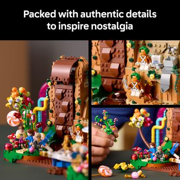 LEGO Ideas Willy Wonka og chokoladefabrikken