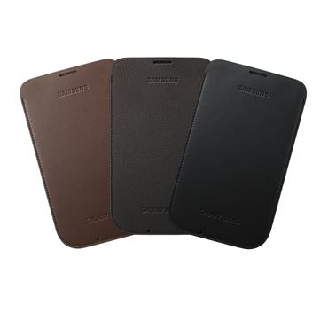 Samsung EFC-1J9L - Beutel für Mobiltelefon - Leder - Marineblau - für GALAXY Note II (EFC-1J9LBEGSTD)