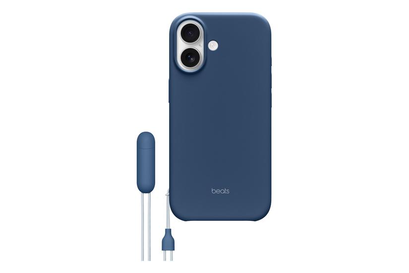 Beats iPhone 17 Kickstand Case mit MagSafe und Kamerasteuerung - Felsblau