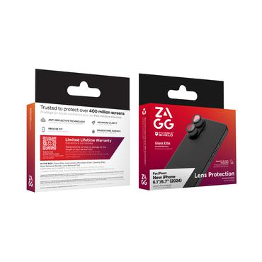 ZAGG InvisibleShield Glass Elite - linsskydd f&ouml;r mobiltelefon