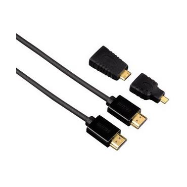 Hama High Speed video/ljud/n&auml;tverk/seriekabel - 1,5 m