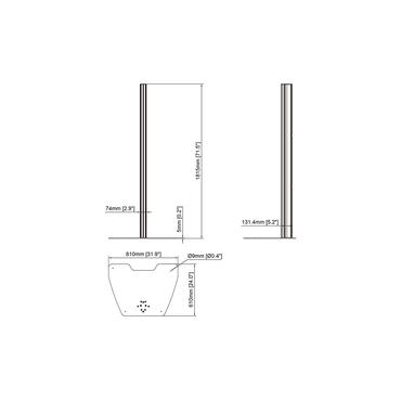 Multibrackets PRO Series komponenter til montering