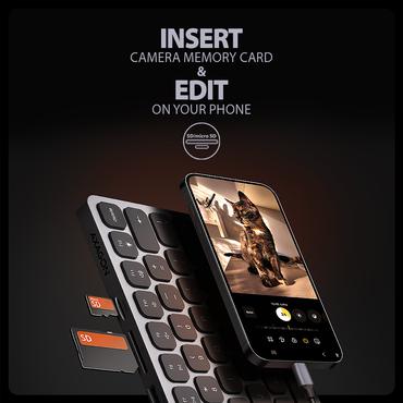 *HMC-KB-US USB hub 8in1  5Gbps keyboard HDMI PD