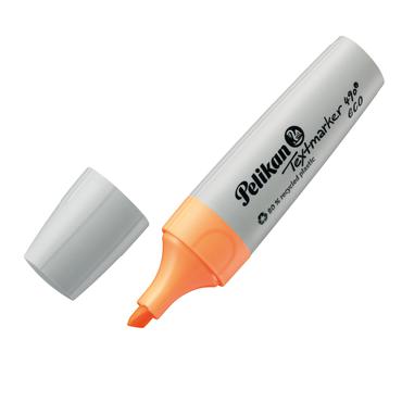 Pelikan Textmarker 490 eco speedmarker 4 stk Mejselspids Grøn, Orange, Lyserød, Gul
